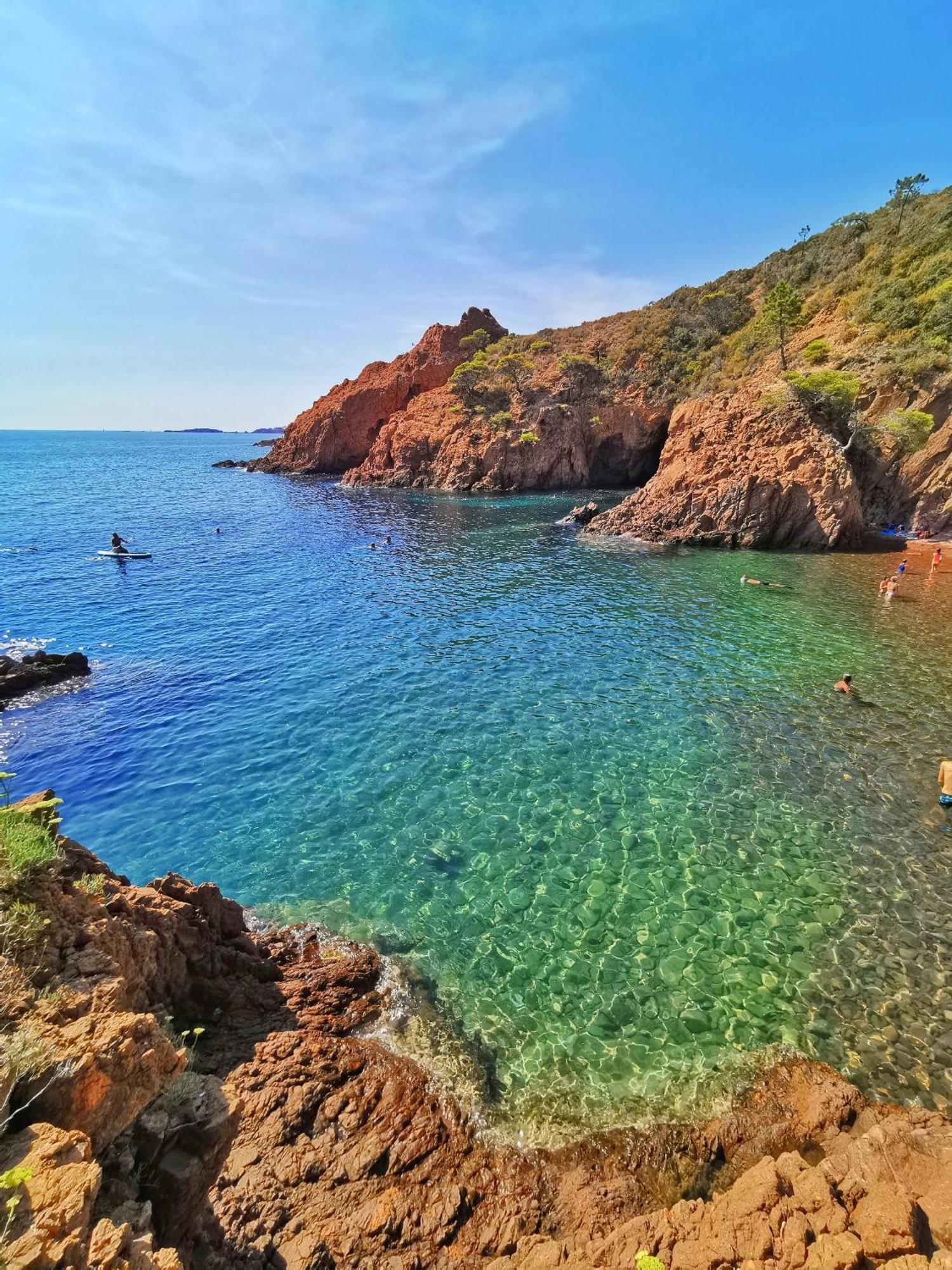 Petit Paradis Vue Mer- Plage Et Calanques A 3 Mn Saint-Raphael  Exterior photo